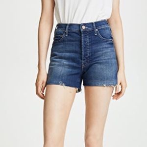 MOTHER 👖/ The Saint Slit Short Fray